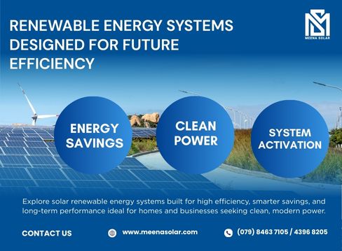 Renewable Energy Systems Designed for Future Efficiency Ahmedabad, India