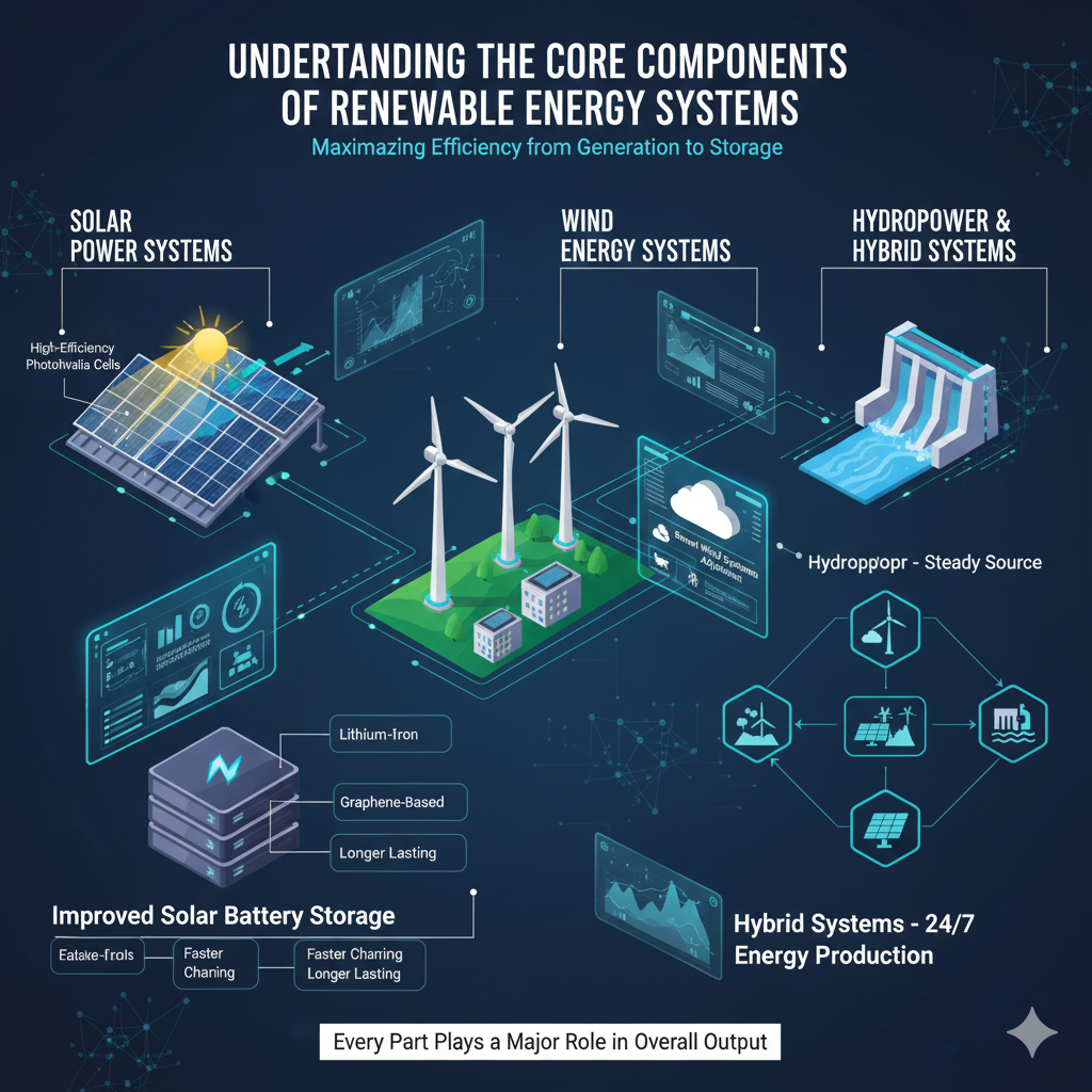 Understanding the Core Components of Renewable Energy Systems